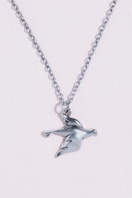 Type 2 Dove Necklace - Silver