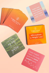 Weight Loss Affirmation Cards