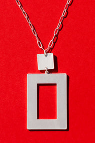 Structured Free Time Necklace