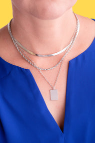 Type 4 Silver Stream Necklace