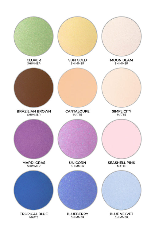 Type 1 Twelve Shadow Palette