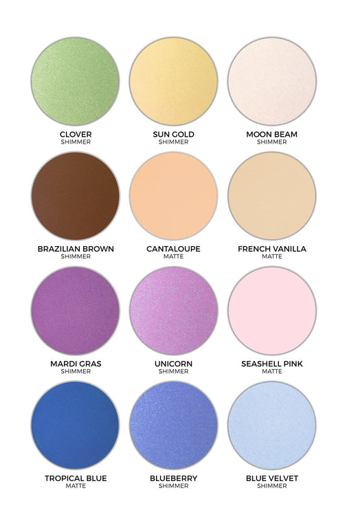 Type 1 Twelve Shadow Palette