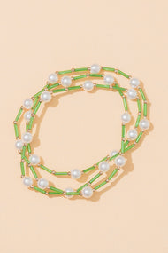 Emerald Trio Bracelet