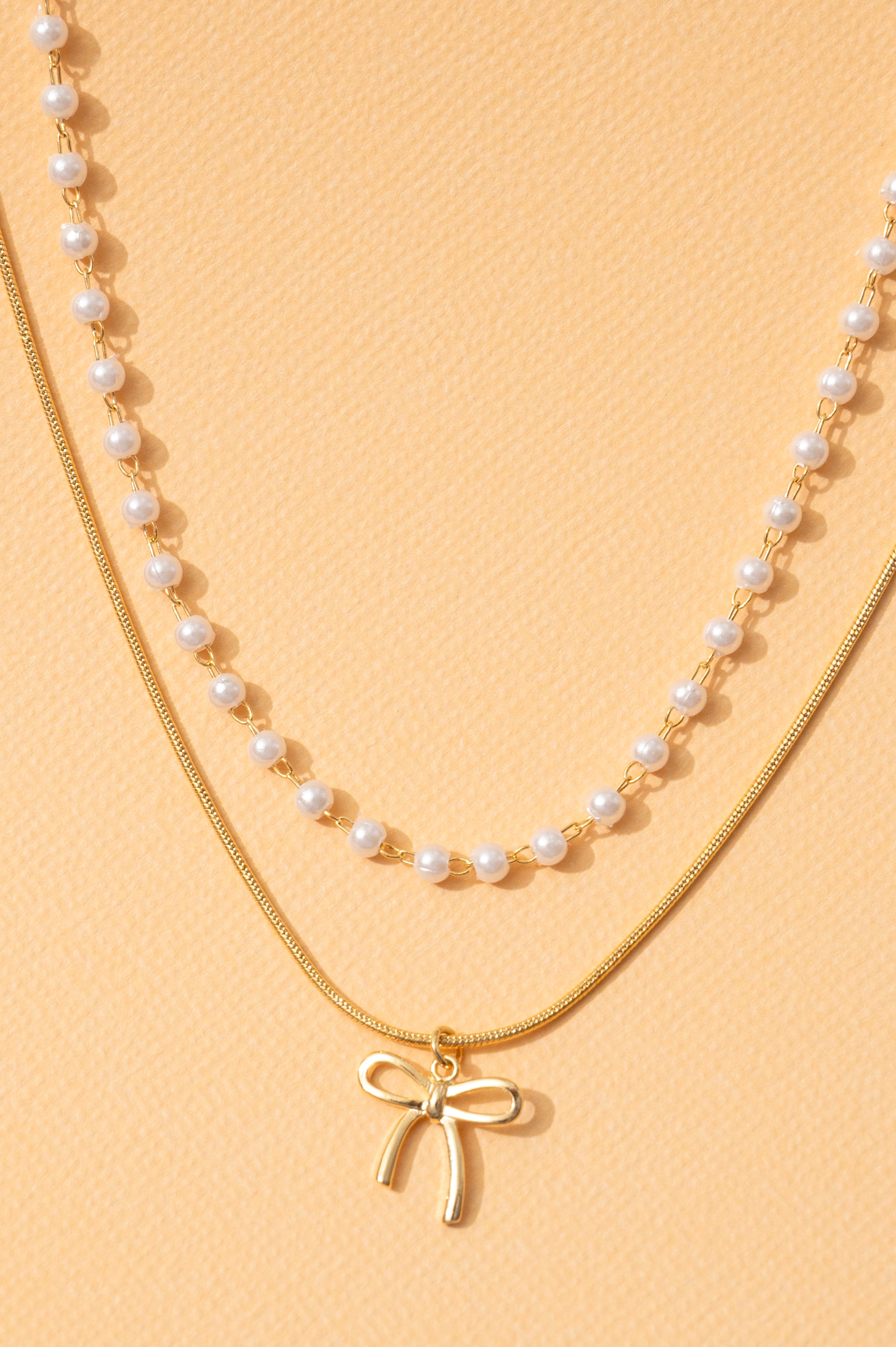 Lux Bow Necklace