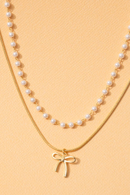 Luxe Bow Necklace