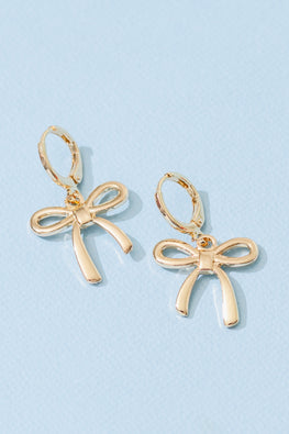 Tied in Gold Earrings