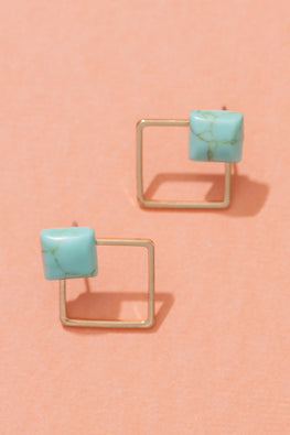 Turquoise Direction Earrings