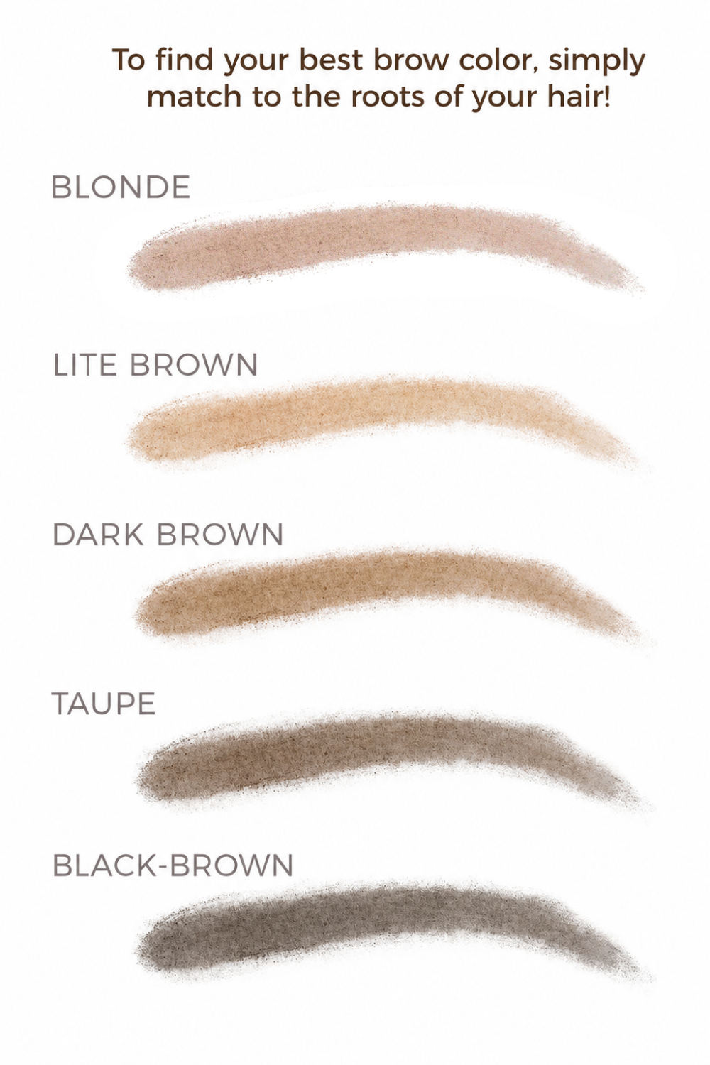 Black-Brown - Brush on Brow