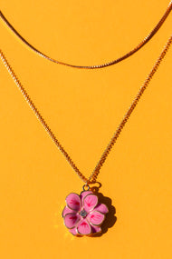 Type 1 Sparkle & Bloom Necklace