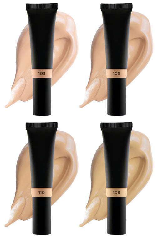 Light-Medium Mini Satin Foundation Sample Pack