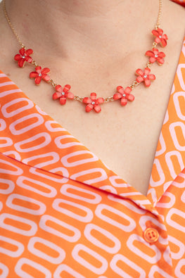 Type 1 Cherry Blossom Necklace/Earring Set