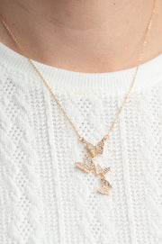 Type 1 Flutter Bugs Necklace/Earring Set