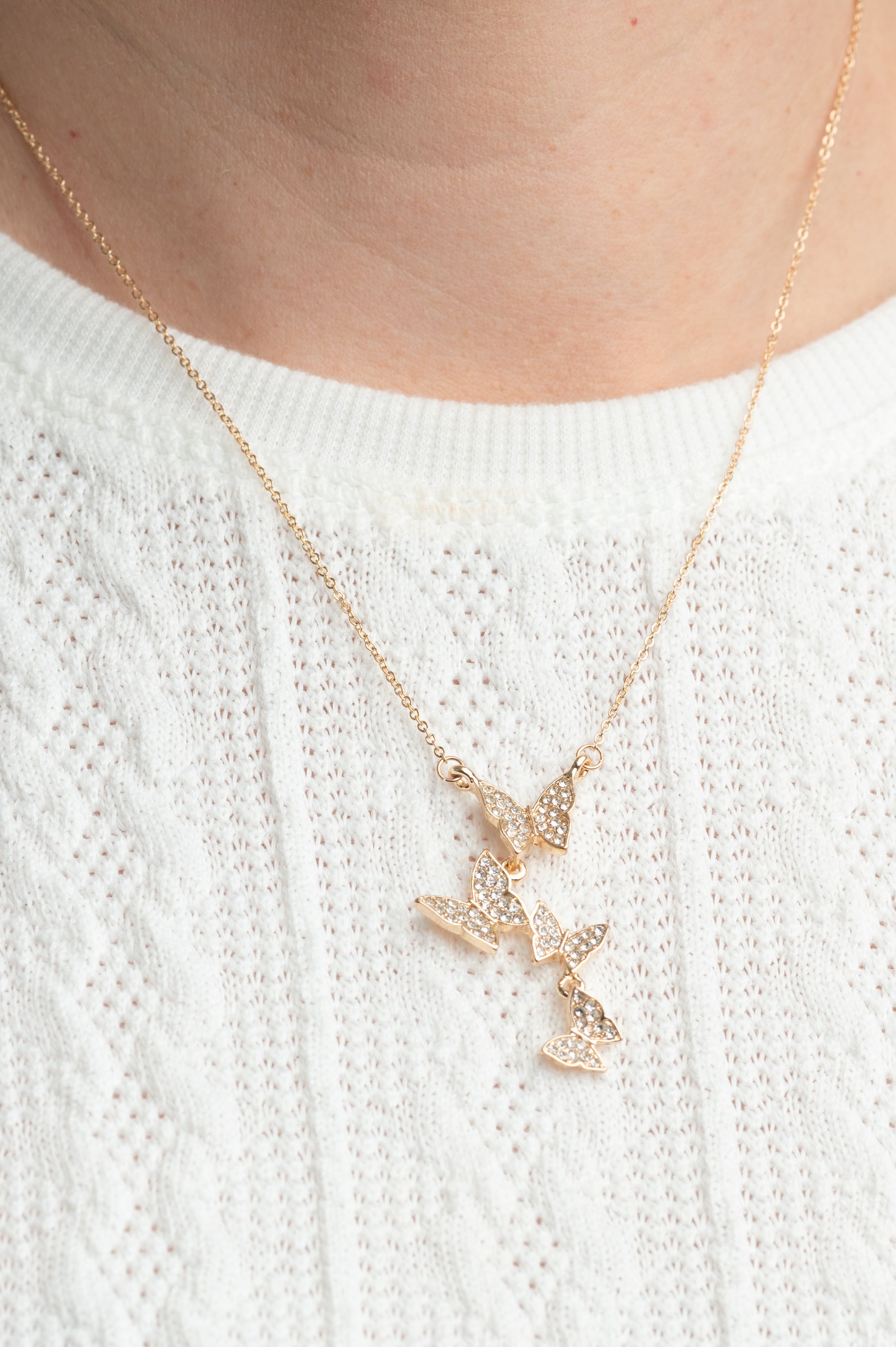 Type 1 Flutter Bugs Necklace/Earring Set