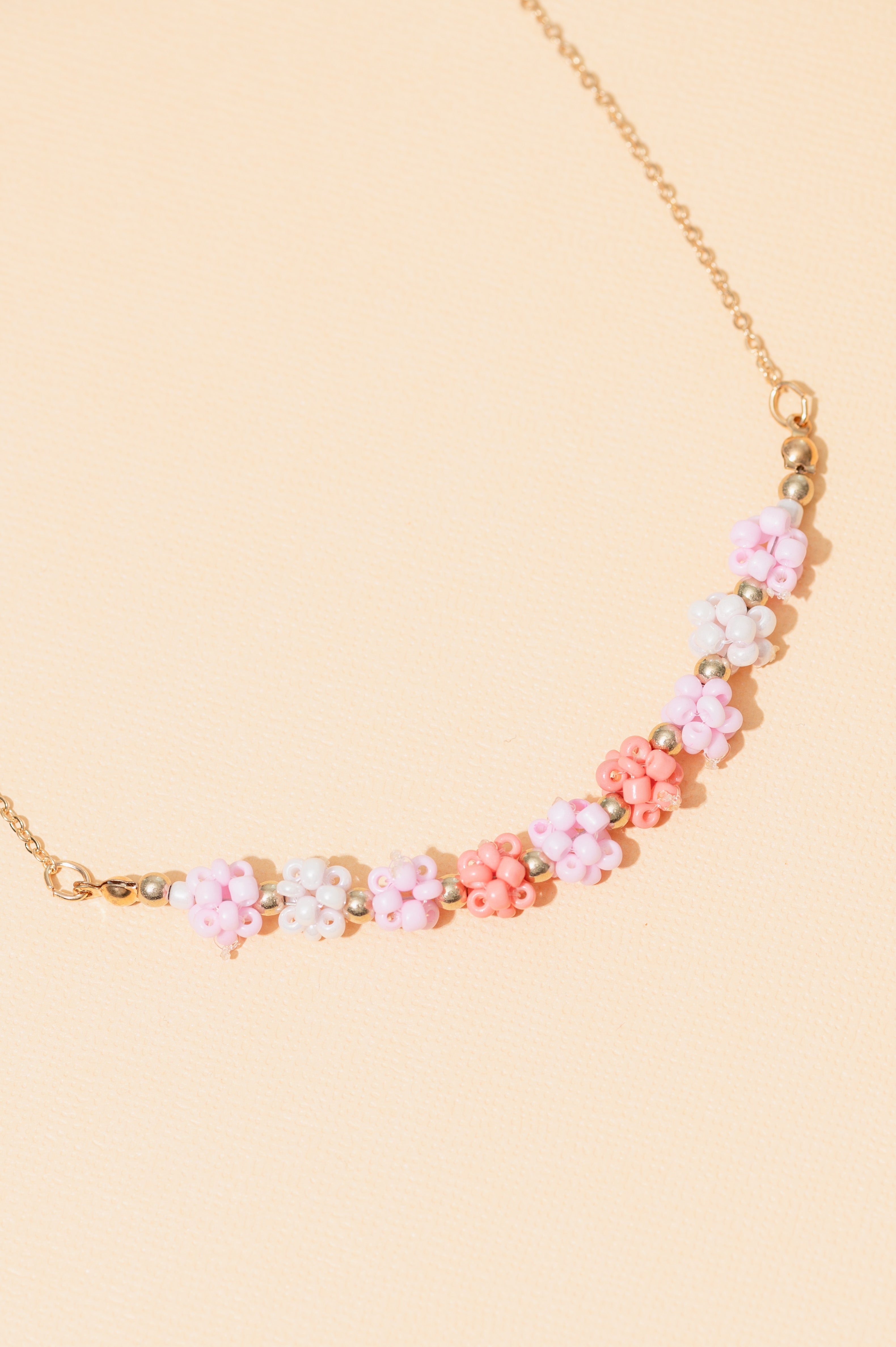 Coral Blossom Necklace