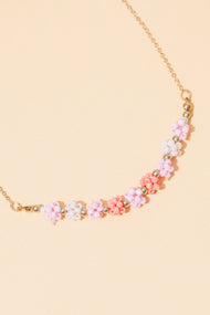 Coral Blossom Necklace
