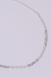 Silver Tide Sparkle Necklace