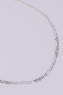 Silver Tide Sparkle Necklace