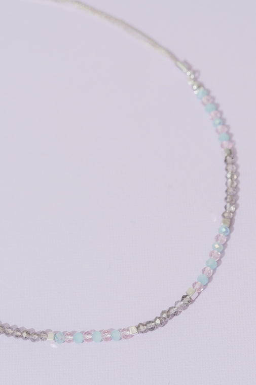 Silver Tide Sparkle Necklace