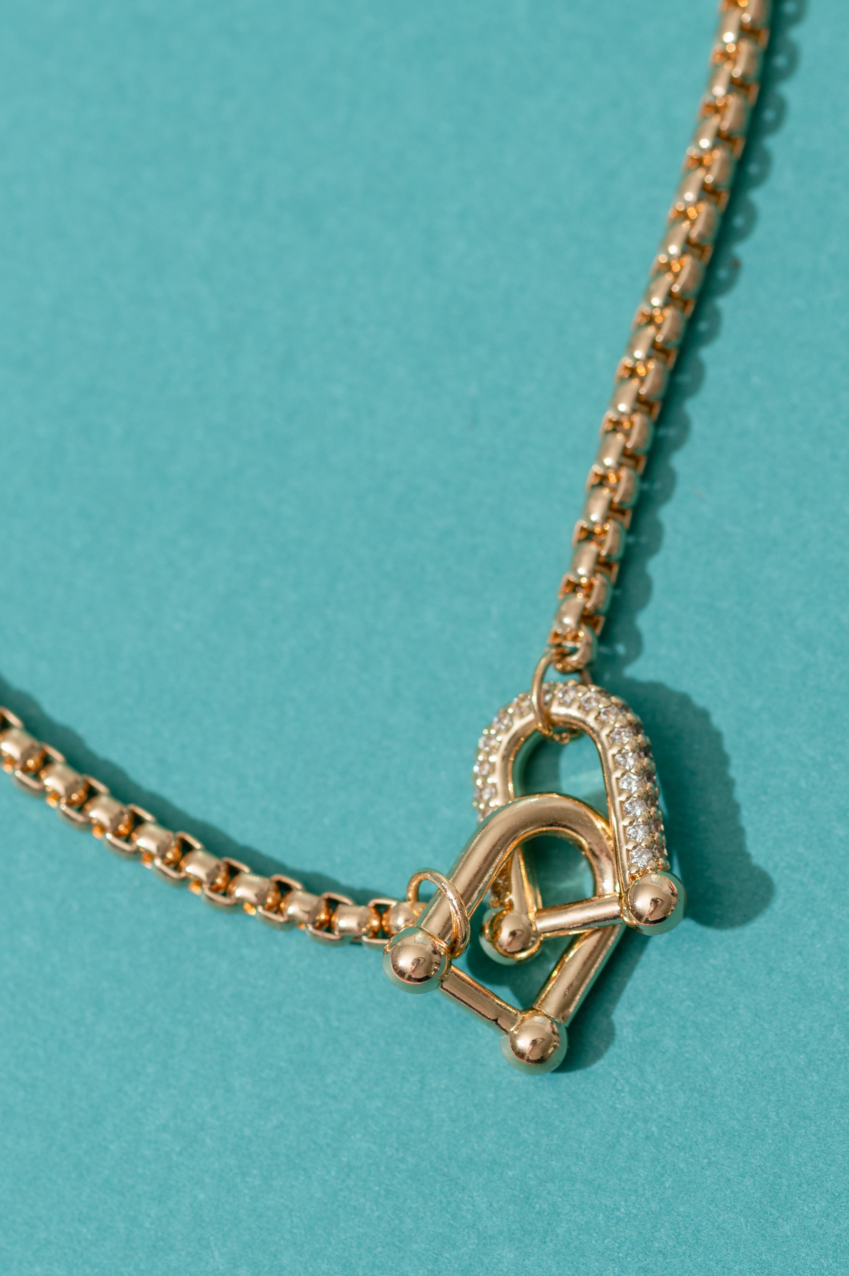 Locked Together Necklace