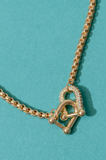 Locked Together Necklace