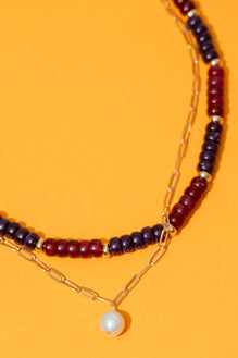 Nightfall Pearl Necklace