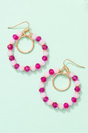 Raspberry Creams Earrings