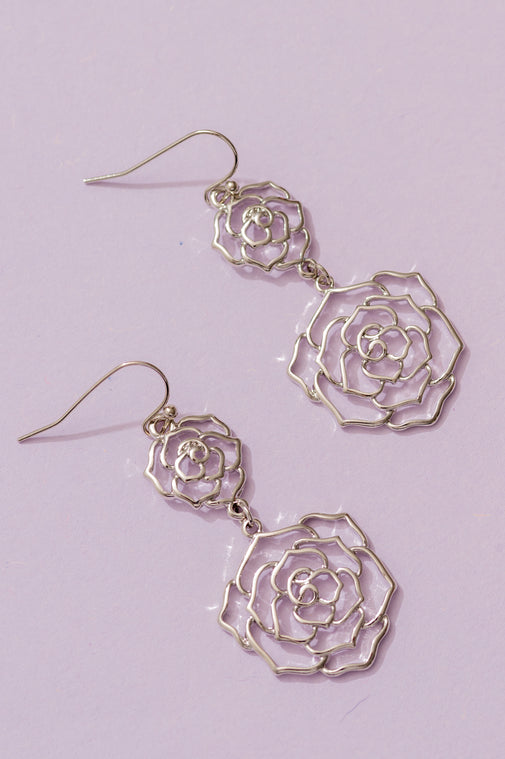 Rose Window Earrings