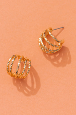 Gilded Cage Earrings