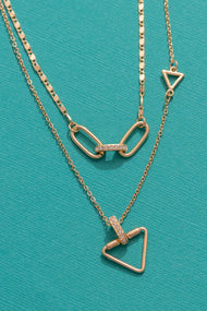 Tri Corner Necklace