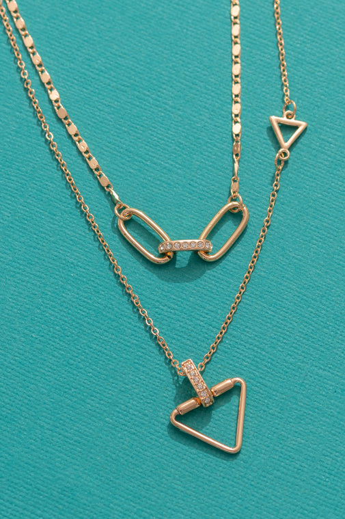 Tri Corner Necklace