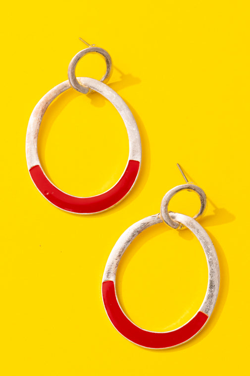 Blood Moon Earrings