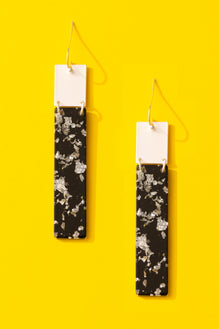 Ebony & Ice Earrings