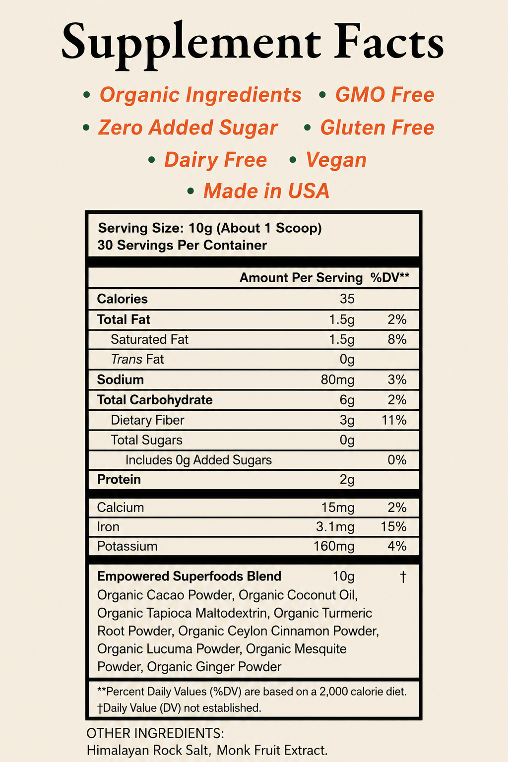 Empowered Superfoods