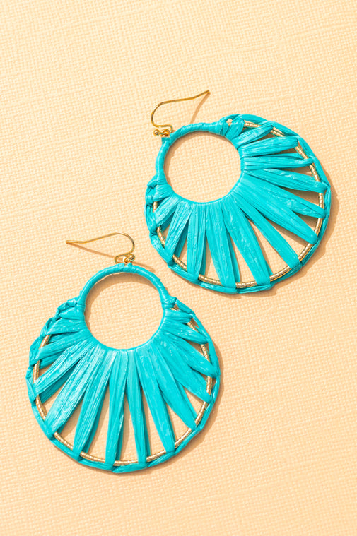 Teal Paradise Earrings