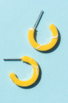 Lemon Meringue Earrings
