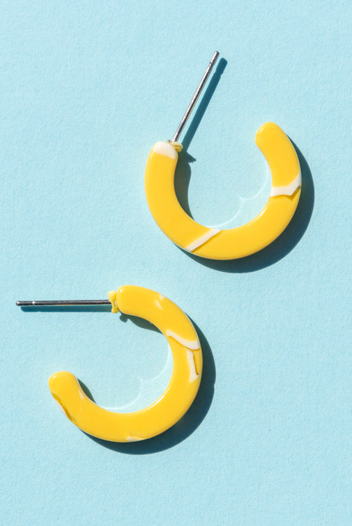 Lemon Meringue Earrings