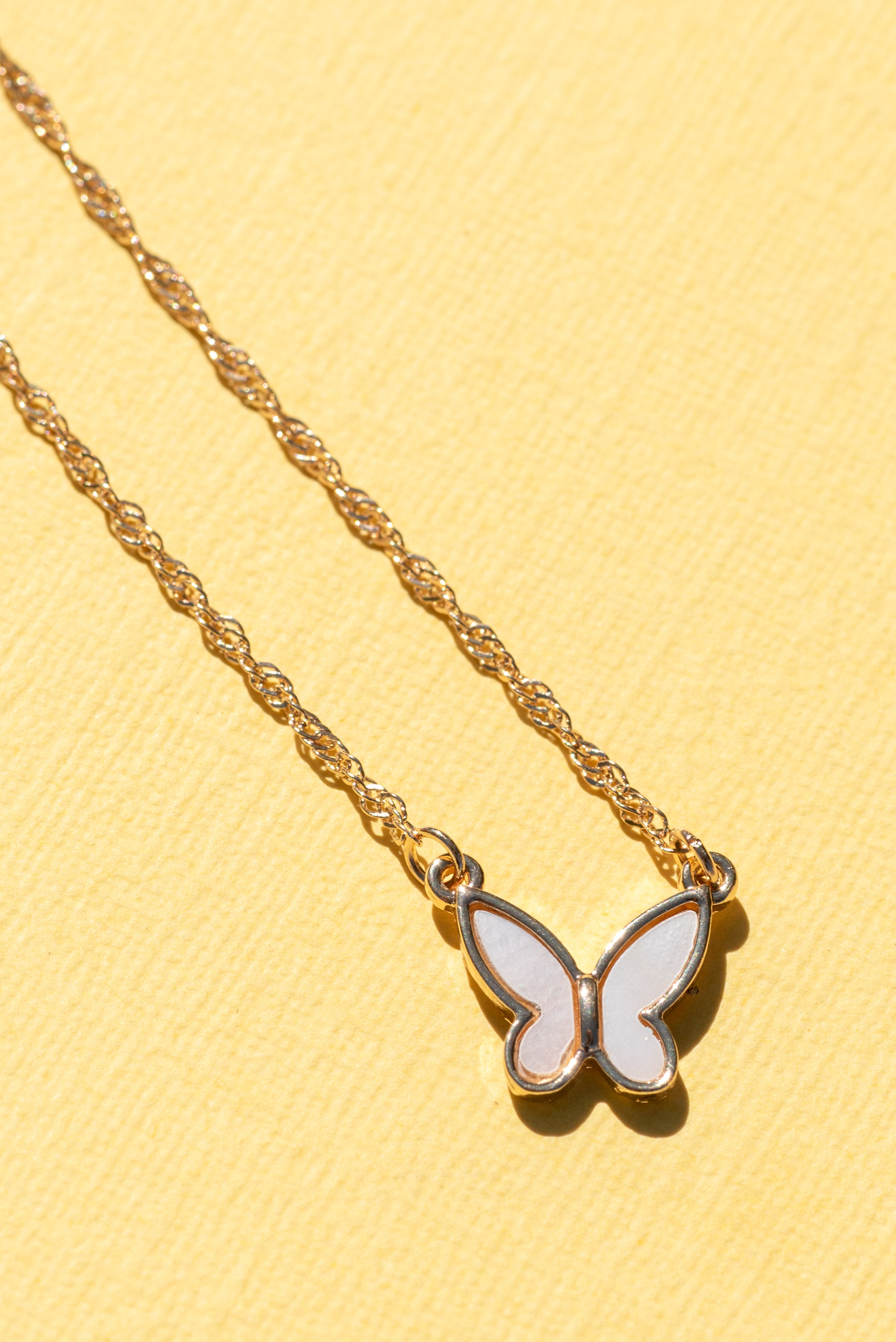Fancy Fluttering Necklace