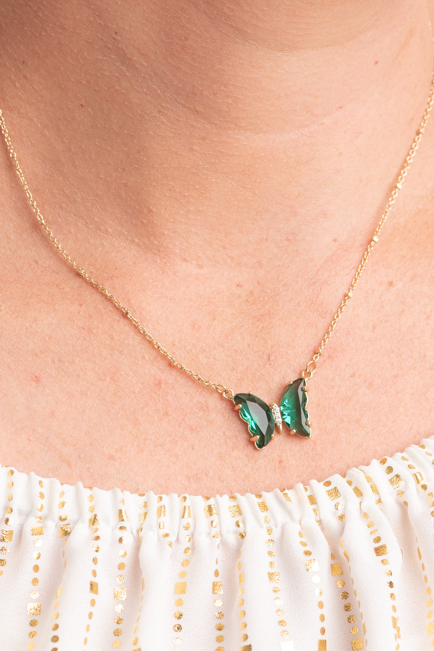 Type 1 A Bit Green Necklace