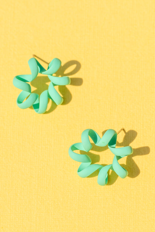 Type 1 Curly Cute Earrings