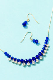Singing the Blues Necklace/Earring Set