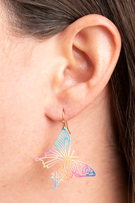 With Color Earrings