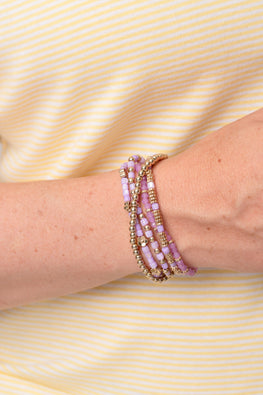 Lavender Walk Bracelet