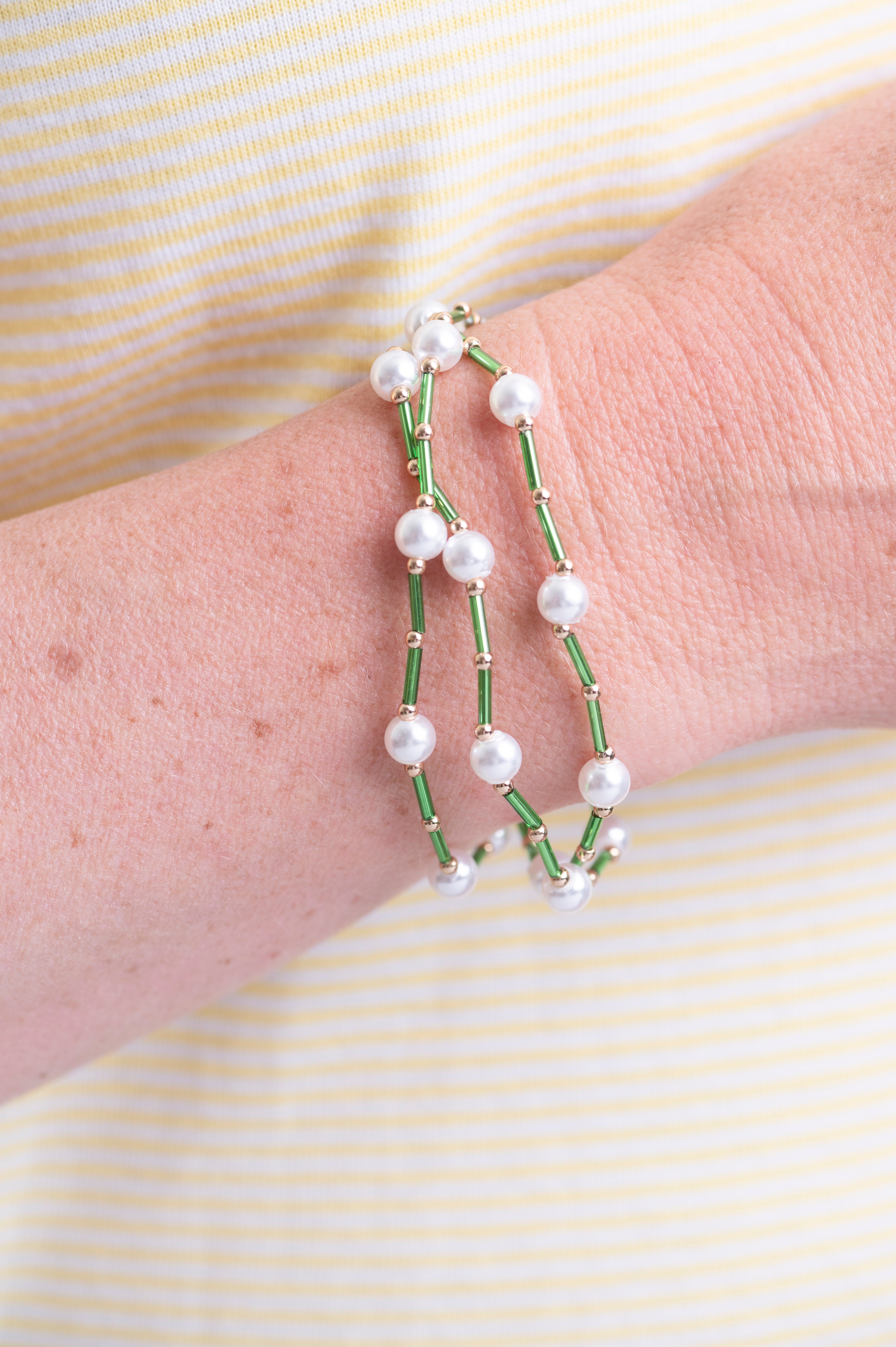 Emerald Trio Bracelet