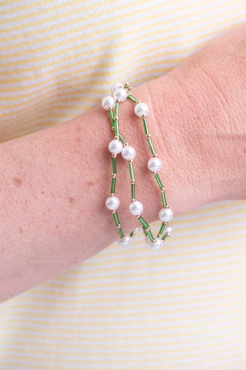 Emerald Trio Bracelet