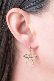Tied in Gold Earrings