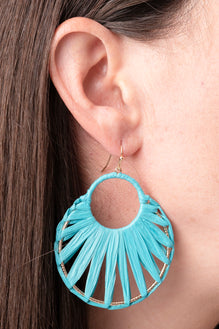 Teal Paradise Earrings