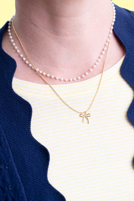 Luxe Bow Necklace