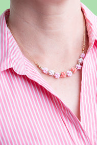 Coral Blossom Necklace