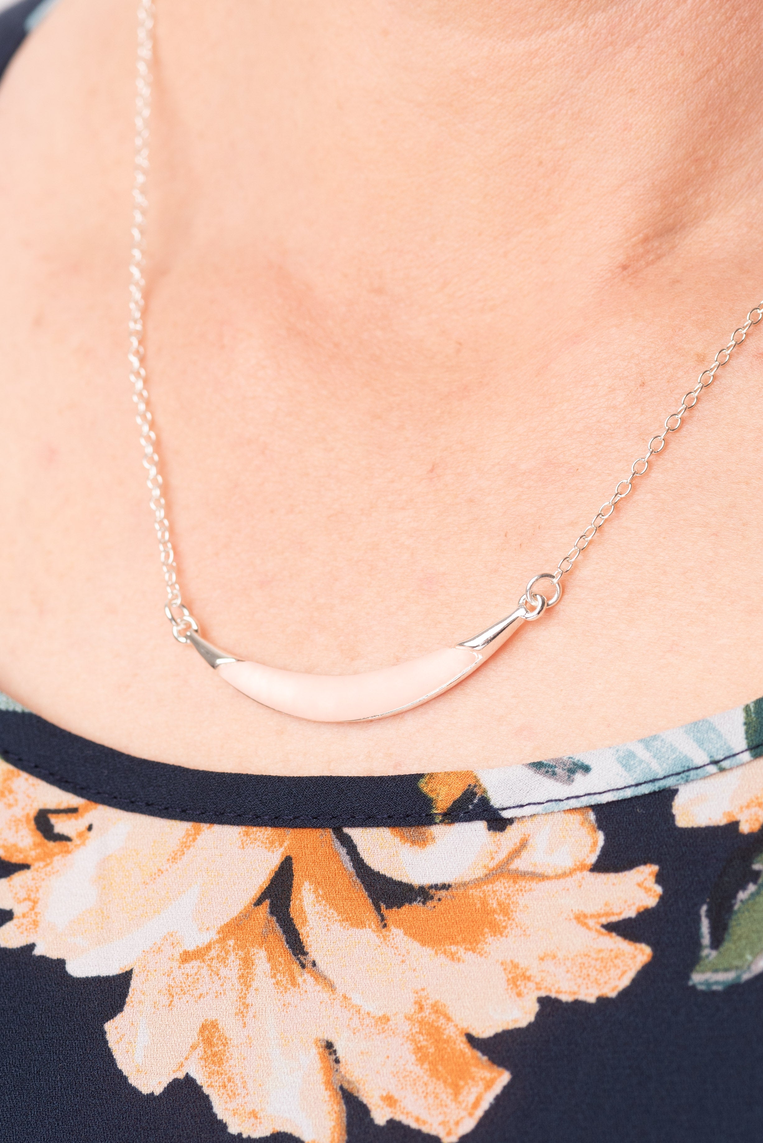 Blush of Love Necklace/Earring Set