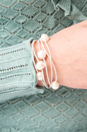 Wrapped in Pearls Bracelet